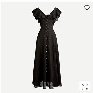 J.Crew Button Up Dress in Jaquard Gingham (New with Tags)